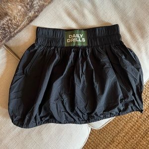 Daily Dr!lls (Drills) medium bubble skirt in black